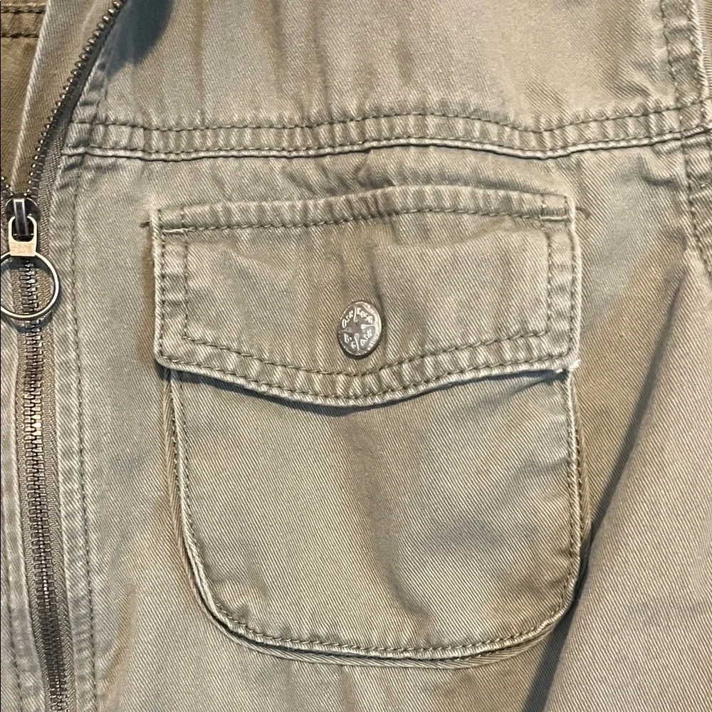 OshKosh B'gosh Girl’s Khaki Crop Jacket